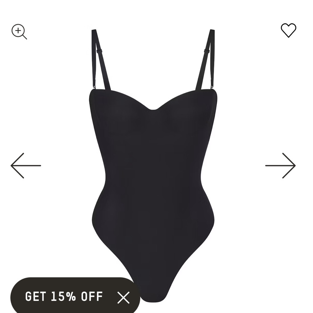SKIMS Body molded Underwire Bodysuit nwt
